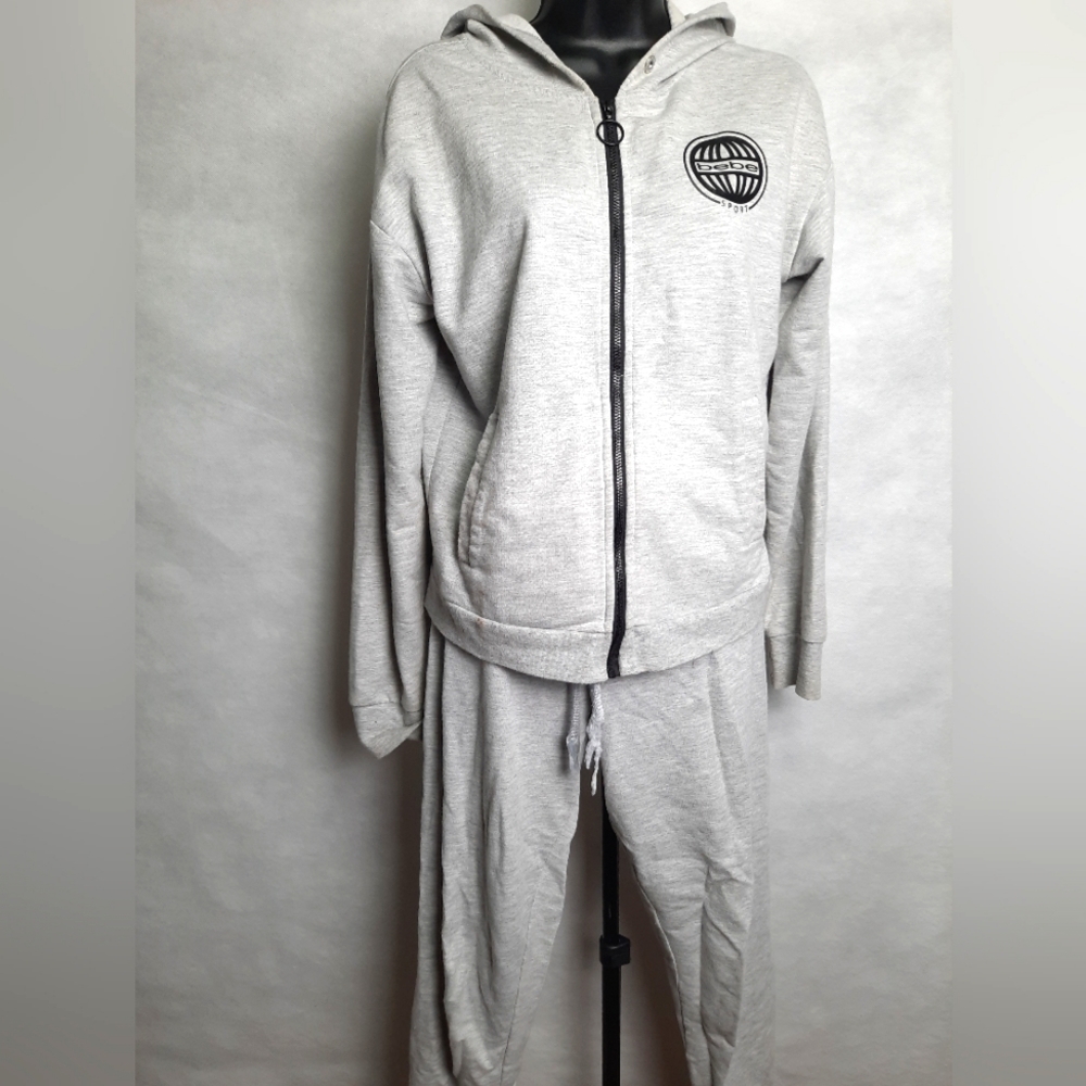 2pc Gray Sweatsuit